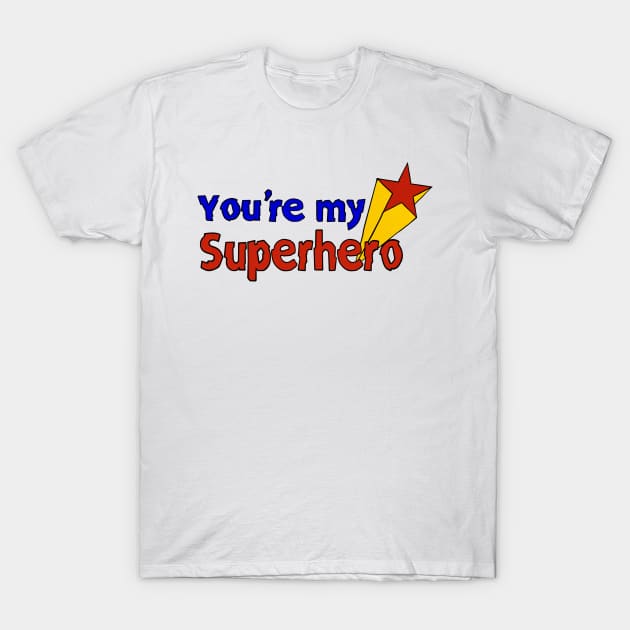 My Super Hero T-Shirt by  Colorful&Goldie